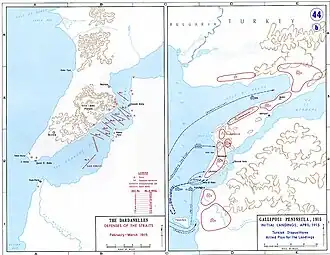 معركة جاليبولي، فبراير-أبريل 1915