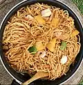طبق سباغتي من دولة غانا.