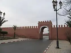 باب الريح، البوابة الشرقية للمنشور الداخلي، بالقرب من مدخل القصر الملكي