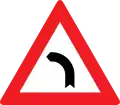 Austria and Turkey left curve sign.