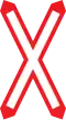 Austrian railway crossing sign.