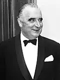 جورج بومبيدو (1911–1974) خدم في المنصب من عام 1969 حتى عام 1974