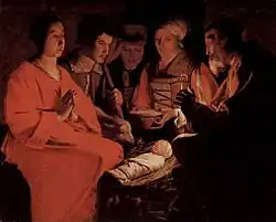 ميلاد يسوع، 1644 اللوفر.