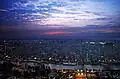 الغروب بمدينة الجيزة
