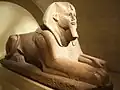 تمثال لمرنبتاح على شكل أبو الهول بمتحف اللوفر