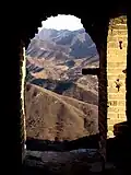 داخل أحد أبراج المراقبة