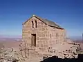 الكنيسة اليونانية على قمة جبل موسى