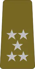 Général d'armée(القوات المسلحة الغينية)