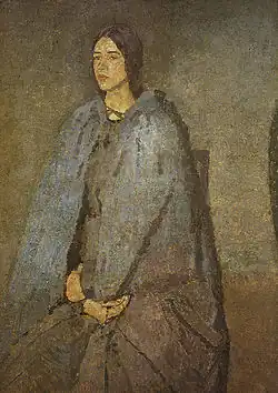 لوحة «الحاجَّة» رسمت حوالي 1915–25