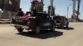 قوات الأمن الداخلى التي يطلق عليها أسايش روج آفا في مدينة الطبقة في يوم 13 أيار / مايو 2017.