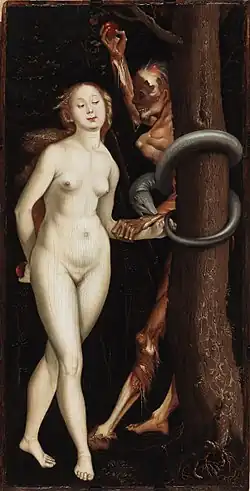 هانز بالدونغ، حواء، الحية، والموت،ق. 1510–15