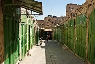 مدينة الخليل، أكبر مدن الضفة الغربية.