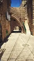 أزقة وأقواس البلدة القديمة
