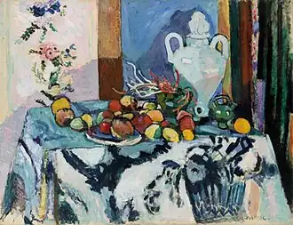 هنري ماتيس، Nature morte bleue (Blue Still Life) (1907)