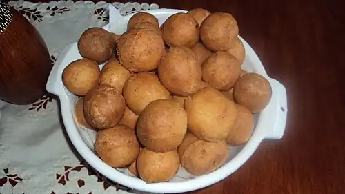 بونيويلو منزلية الصنع.
