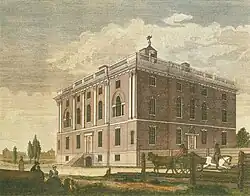 House intended for the President, Philadelphia, Pennsylvania (1790s). Built to be the permanent presidential mansion, it was not used by any president.
