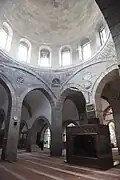 مُجمع هوناط خاتون الداخلي قُبة المسجد المركزية