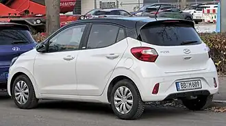 هيونداي i10 (إي سي 3 ) الرؤية الخلفية