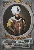 رسم للسُلطان مُراد الثالث