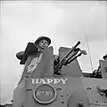 القوات الملكية البريطانية في تونس في 30 مارس 1943