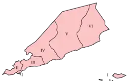 تقسيم المحافظات (1967 - 1978)