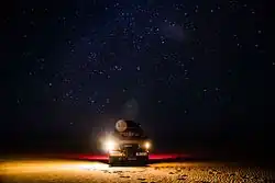صحراء واحة سيوة ليلاً