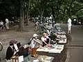 A Sunday afternoon at Inokashira Park.