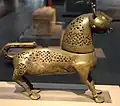 Openwork metal, incense burner, c. 11th century