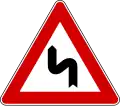 Italy, Turkey, Latvia double bend.