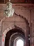 Cusped arches, interior