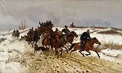 جوزف کلمونزکی، الصيد (1882)