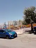 سياج مدينة الالعاب الترفيهية في جبل الحسين