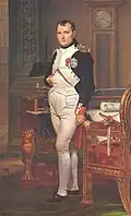 جاك لوي دافيد, Napoleon in His Study&nbsp;[الإنجليزية], 1812