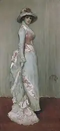 لوحة (للسيدة ميوكس)،جيمس مكنيل ويسلر، 1881