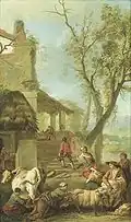 The Seasons (1749)Musée historique lorrain, Nancy.