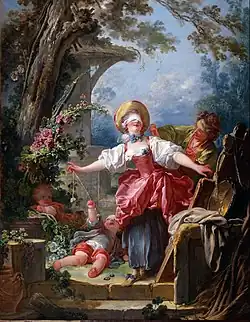 Blind Man's Bluff&nbsp;&nbsp;[لغات أخرى]‏ لـ جان هونوري فراغونارد، c. 1750