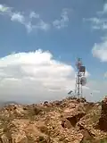 رادار بقمة جبل إمزي.