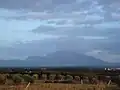 جبل الرصاص كما يظهر من نواحي مدينة المحمدية