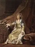 الدوقة بلباس العثماني