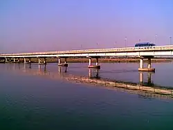 نهر جهلم في مدينة جيلوم ، 2005