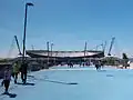 ملعب الاتحاد في مانشستر، في دورة ألعاب الكومنولث 2002 وموطن نادي مانشستر سيتي