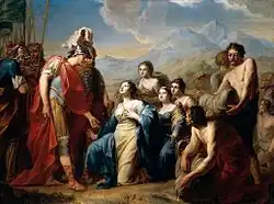 بريشة يوهان تيشباين، القرن الثامن عشر. ملكية خاصة.