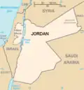 الأردن، 1948–1967. الضفة الشرقية هي الجزء الشرقي من نهر الأردن، الضفة الغربية هي الجزء الغربي من النهر