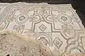 تل مار الياس، لوحة فسيفساء ذات زخارف نباتية