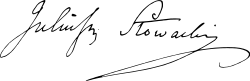 توقيع يوليوس سوفاتسكي