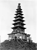 الباغودة في 1900 تقريباً.