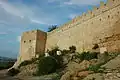 جدار خارجي للقلعة.