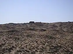 منظر عام لكوم أبو بلو - المقبرة في العصر اليوناني-الروماني