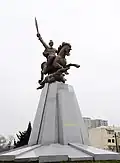 نصب كوروغلو في باكو عاصمة أذربيجان