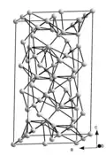 Kristallstruktur von α-Ga